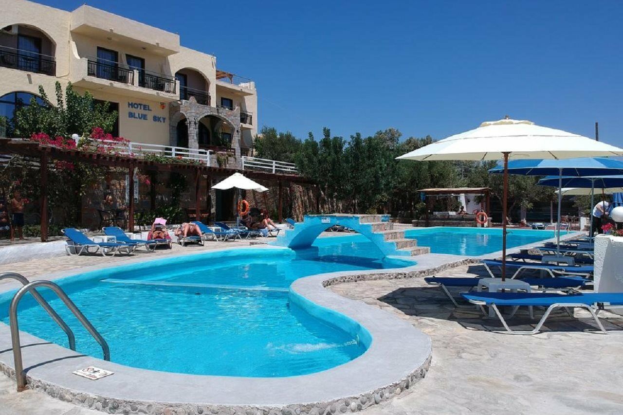 Blue Sky Hotel Koutsounari Exterior photo